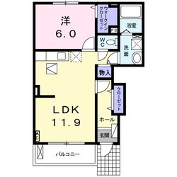 トークパレスＫの物件間取画像